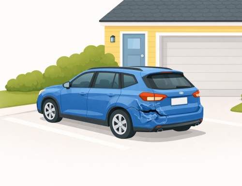 Oman auton kolhiminen ja vakuutuskorvaukset