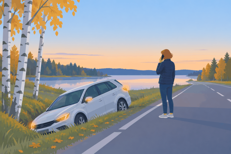 Kolari ylinopeudella: korvaako kasko tai liikennevakuutus?