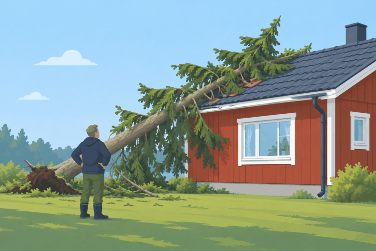 Korvaako kotivakuutus myrskyvahingot?
