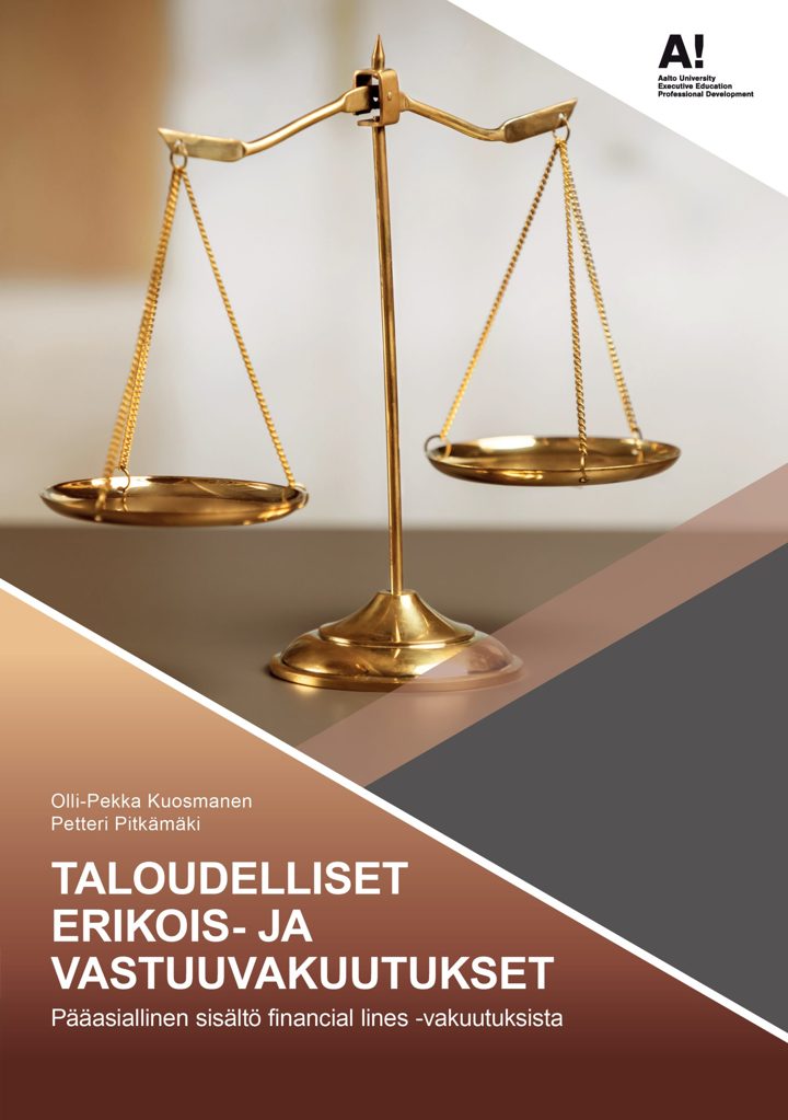 Kirjan Taloudelliset erikois- ja vastuuvakuutukset kansi